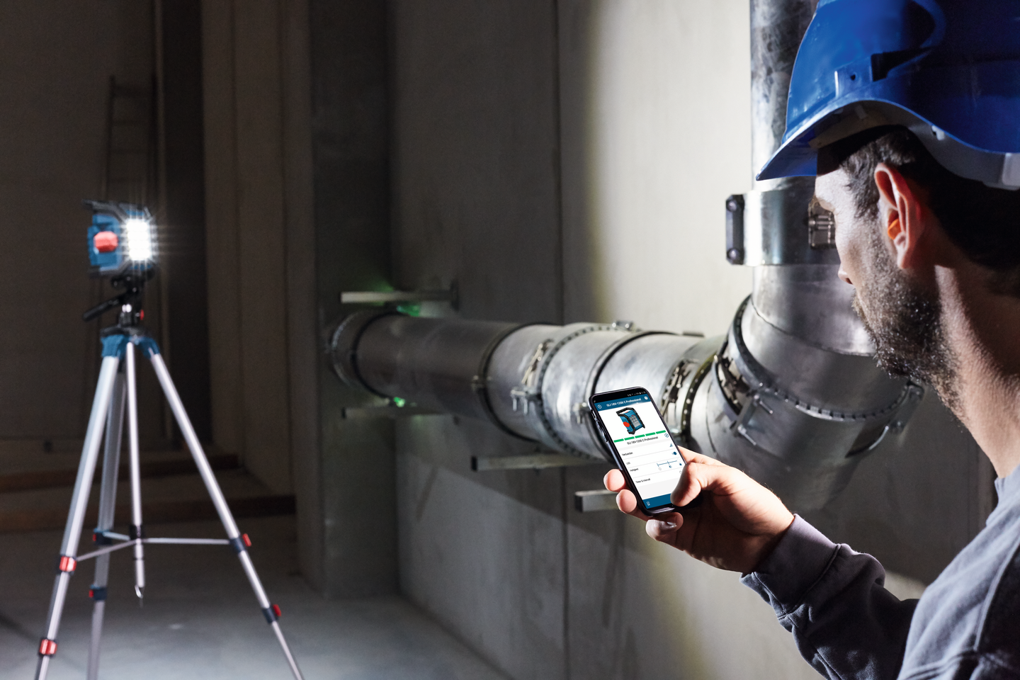 ARBETSLAMPA BOSCH GLI CT SOLO 18V-1200