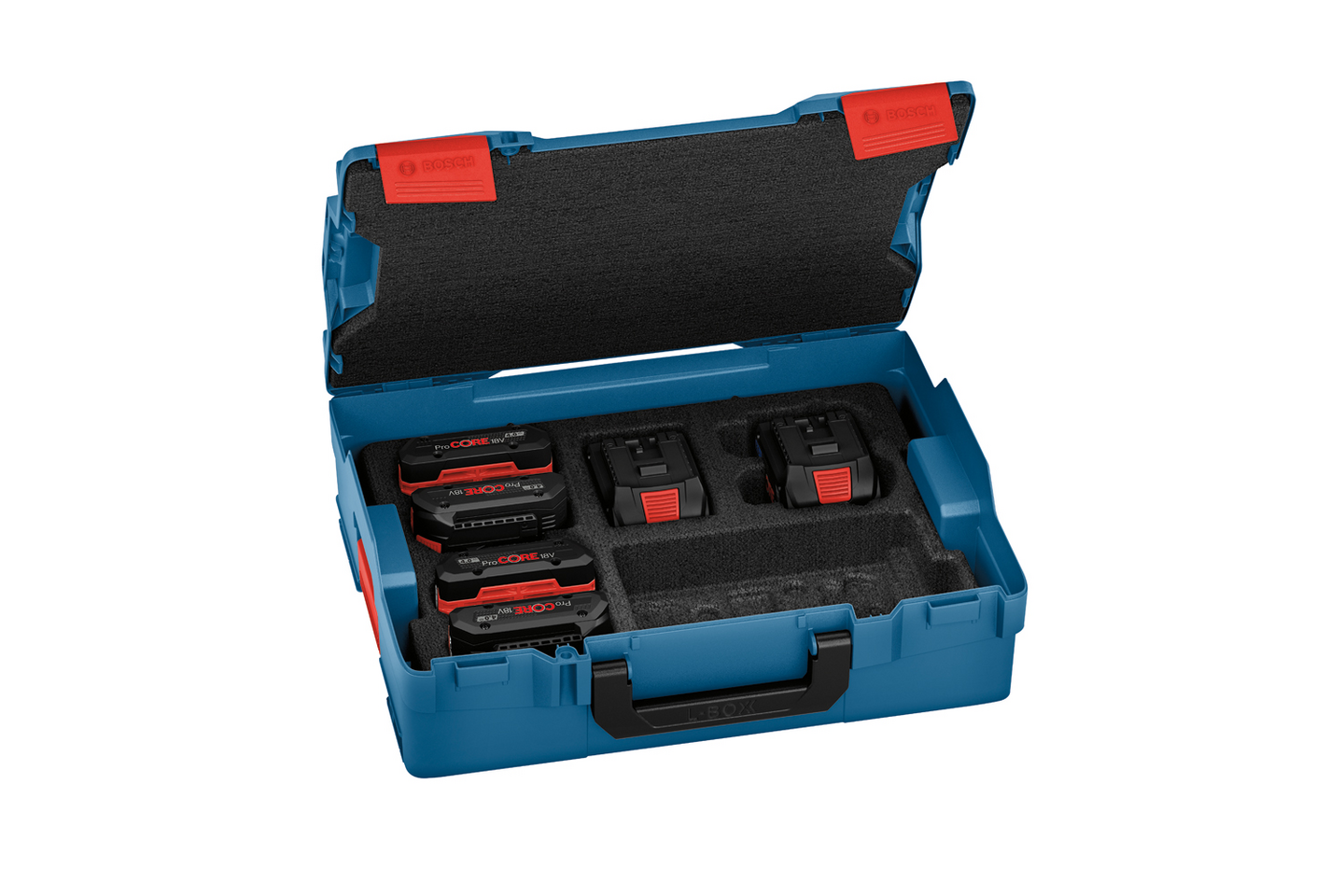 BATTERIPACK BOSCH 4X4,0AH PC 2X8,0AH PC L-BOXX