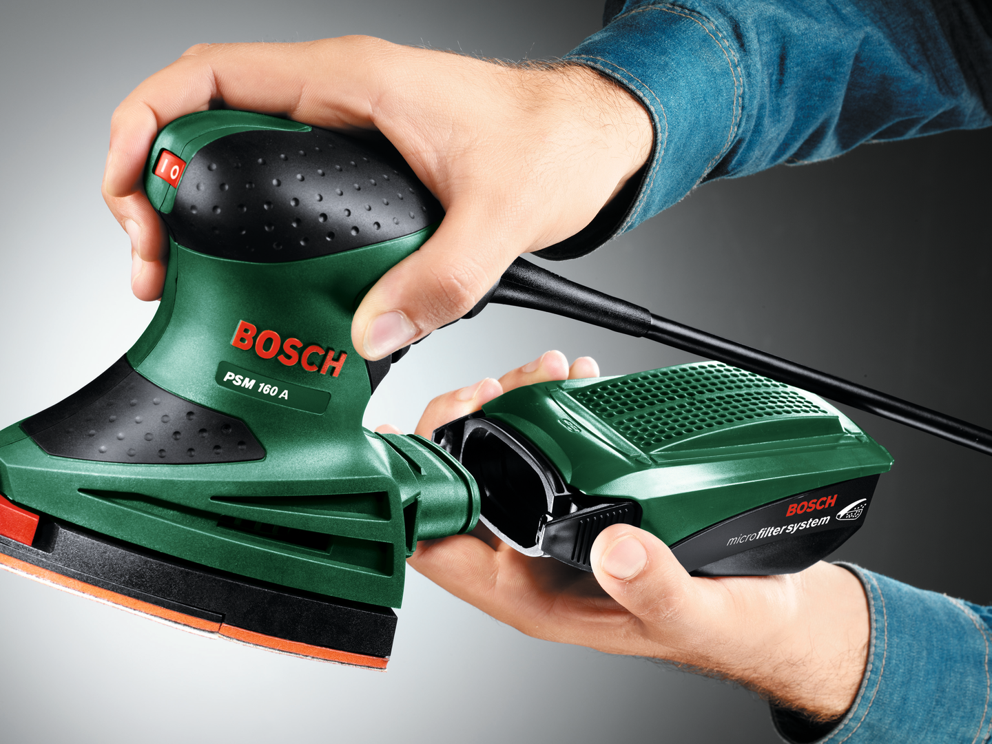 Multislip; PSM 160 A; Märkeffekt: 160 W; Slipfrekvens: 24.000 rör./min