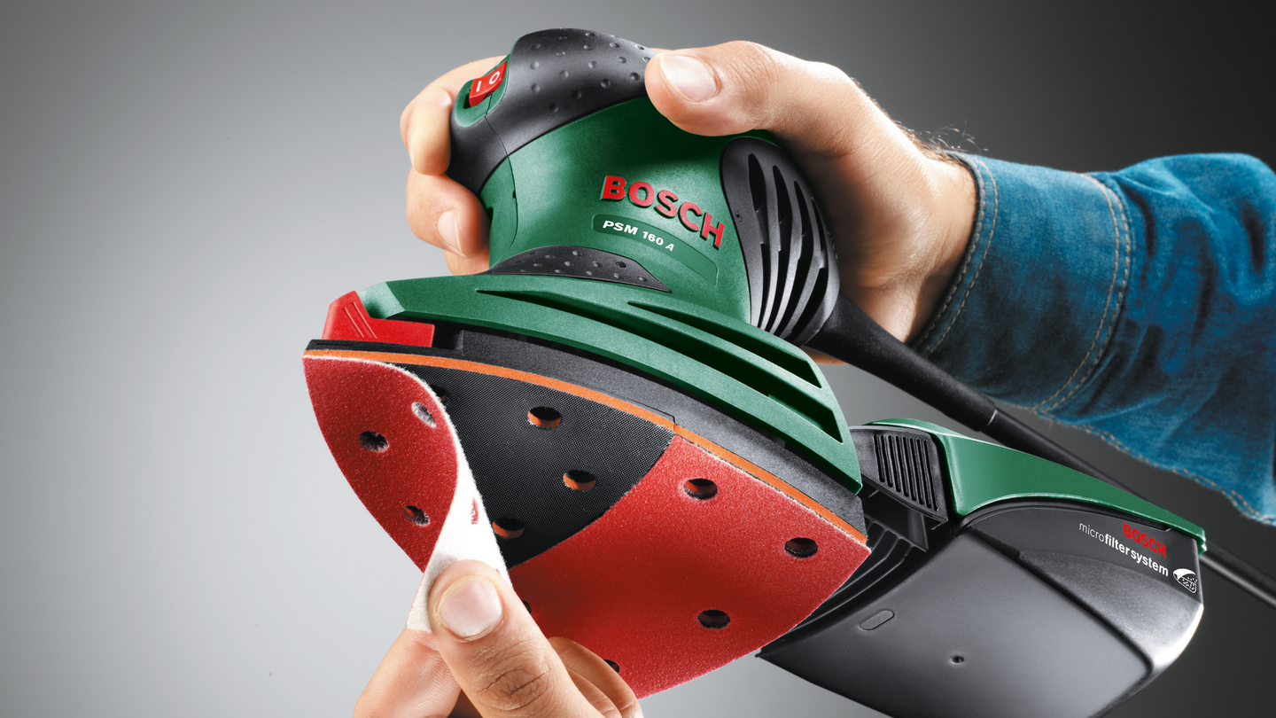 Multislip; PSM 160 A; Märkeffekt: 160 W; Slipfrekvens: 24.000 rör./min