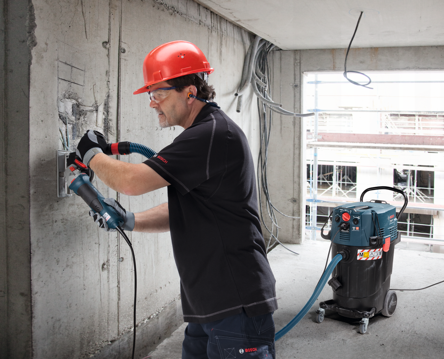 Märkä-kuivaimuri Bosch GAS 55 M AFC