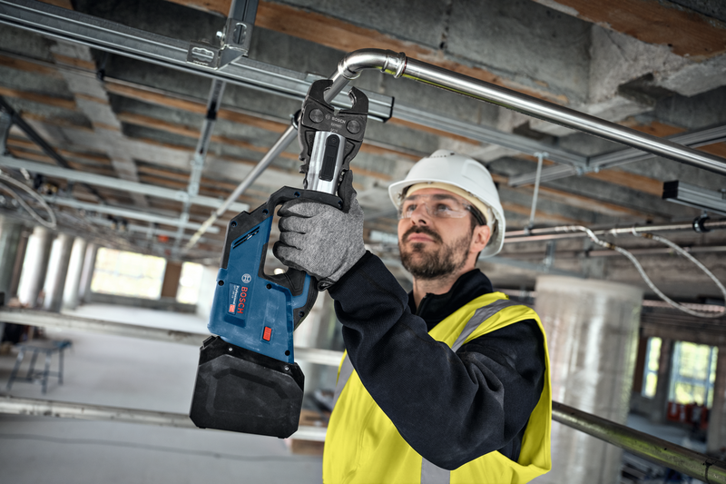 Puristustyökalu Bosch GTP 18V-19 Solo L-Boxx