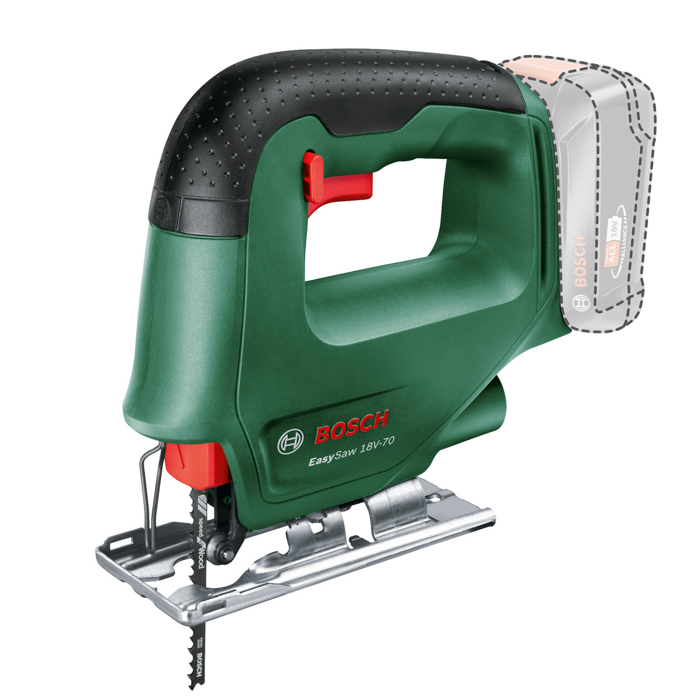 STICKSÅG BOSCH EASYSAW 18V-70 SOLO