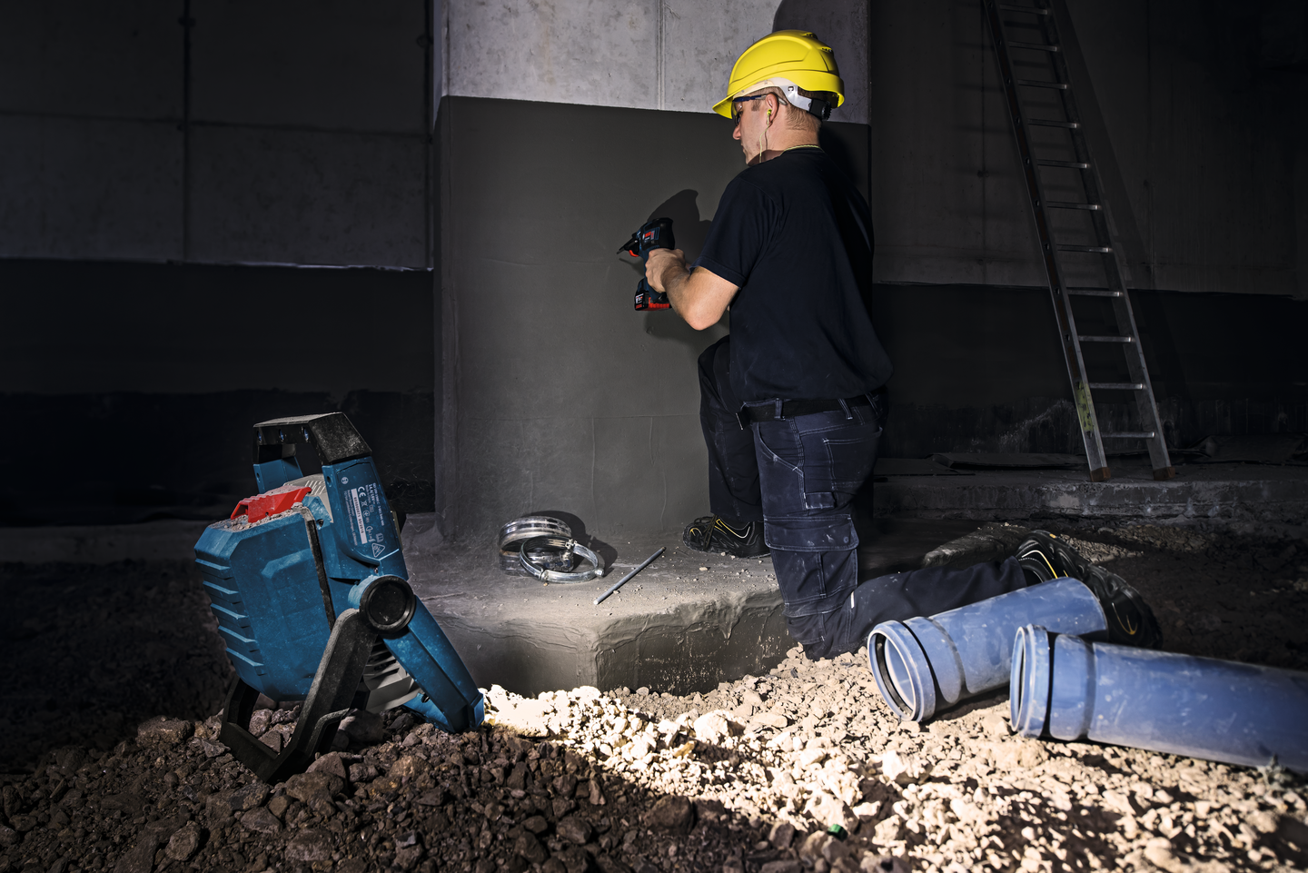 ARBETSLAMPA BOSCH GLI CT SOLO 18V-2200