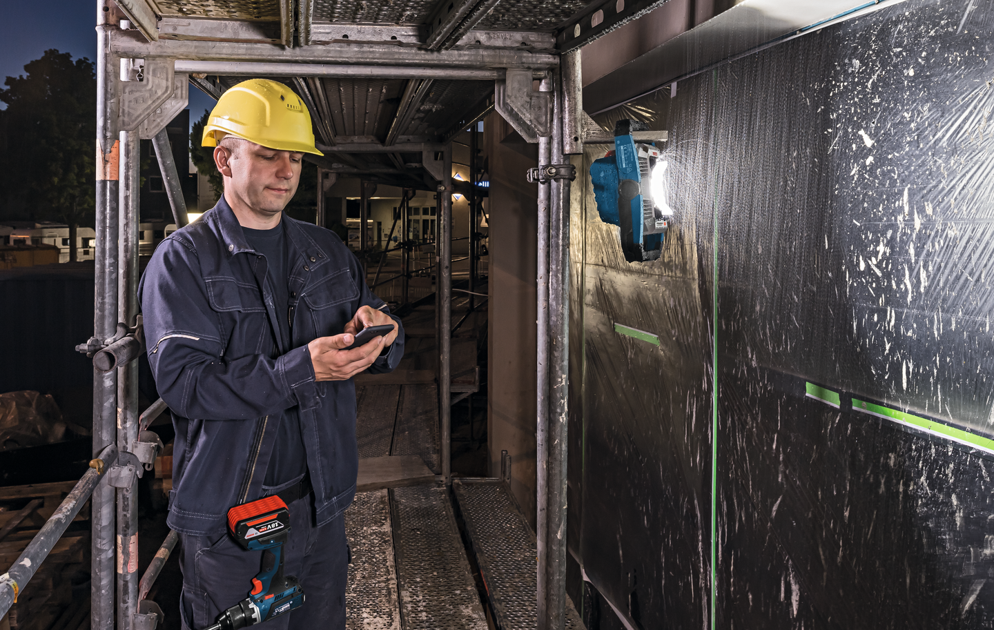 ARBETSLAMPA BOSCH GLI CT SOLO 18V-2200