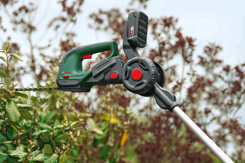 Teleskooppivarsi Bosch AdvancedShear 18V-10 -akkuruohosaksille