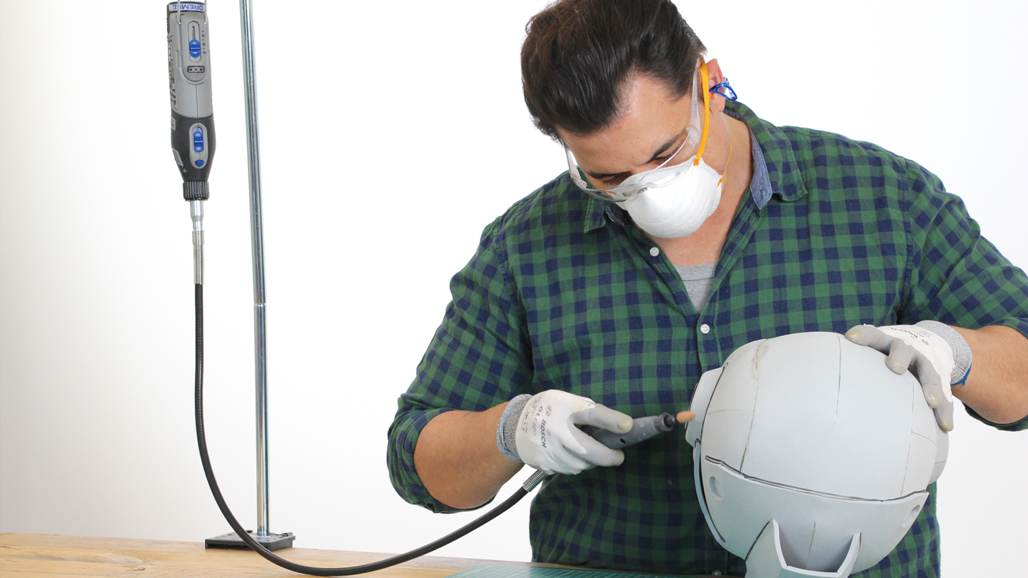 Porakoneen pylväs Dremel 2222