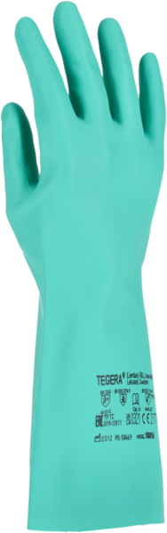 HANDSKE 18601A TEGERA KEMIKALIESKYDD STL 9