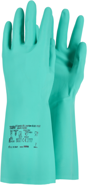 HANDSKE 18601A TEGERA KEMIKALIESKYDD STL 9
