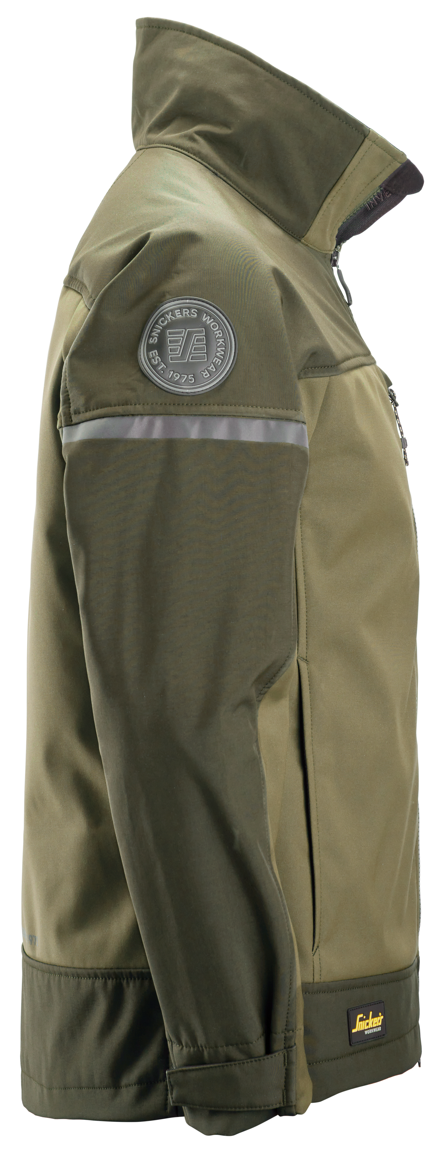 Takki Snickers 1216-3135 Softshell vihreä