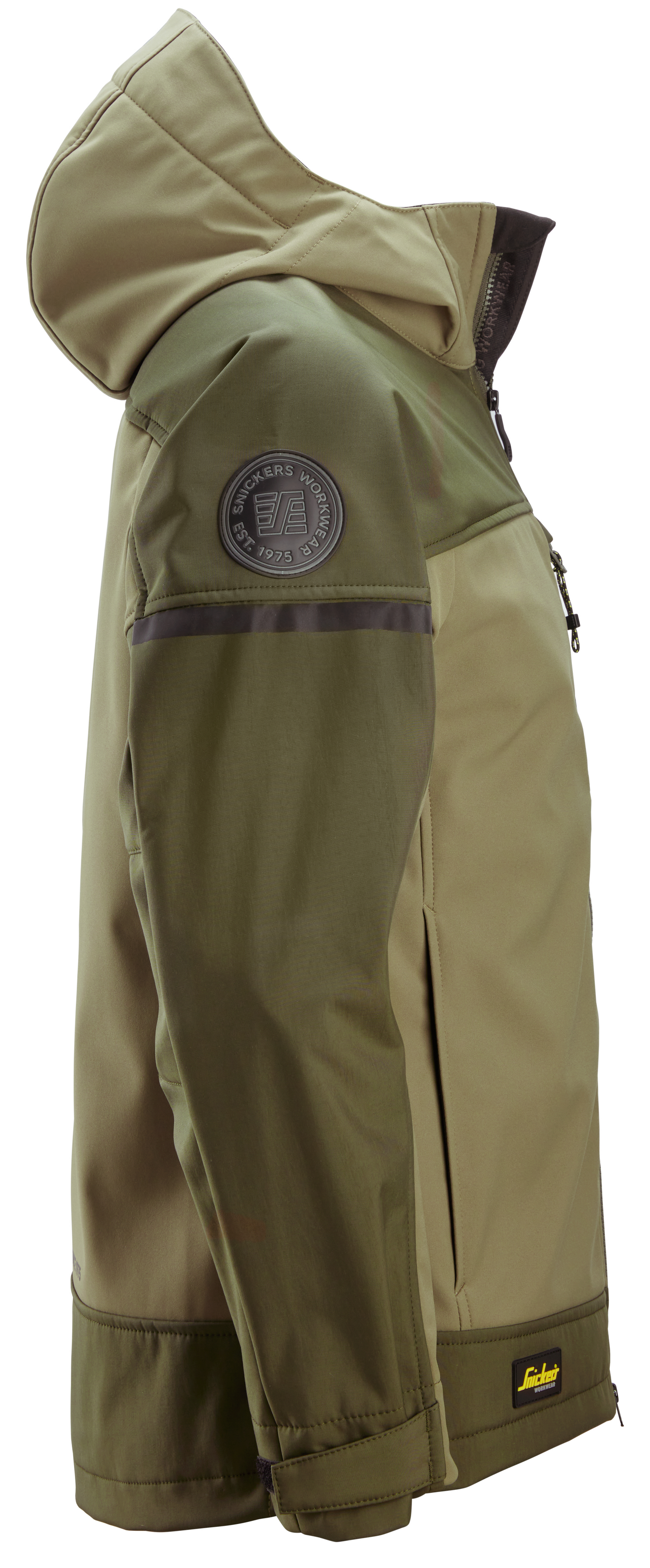 Takki Snickers 1226-3135 Softshell vihreä