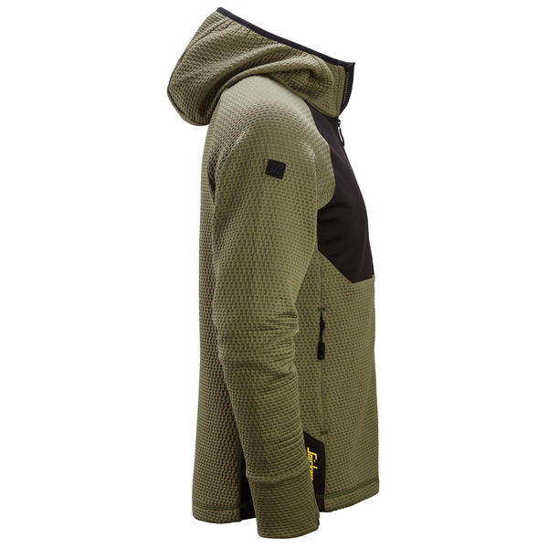 Välikerroshuppari Snickers 8405-3104 tummanvihreä