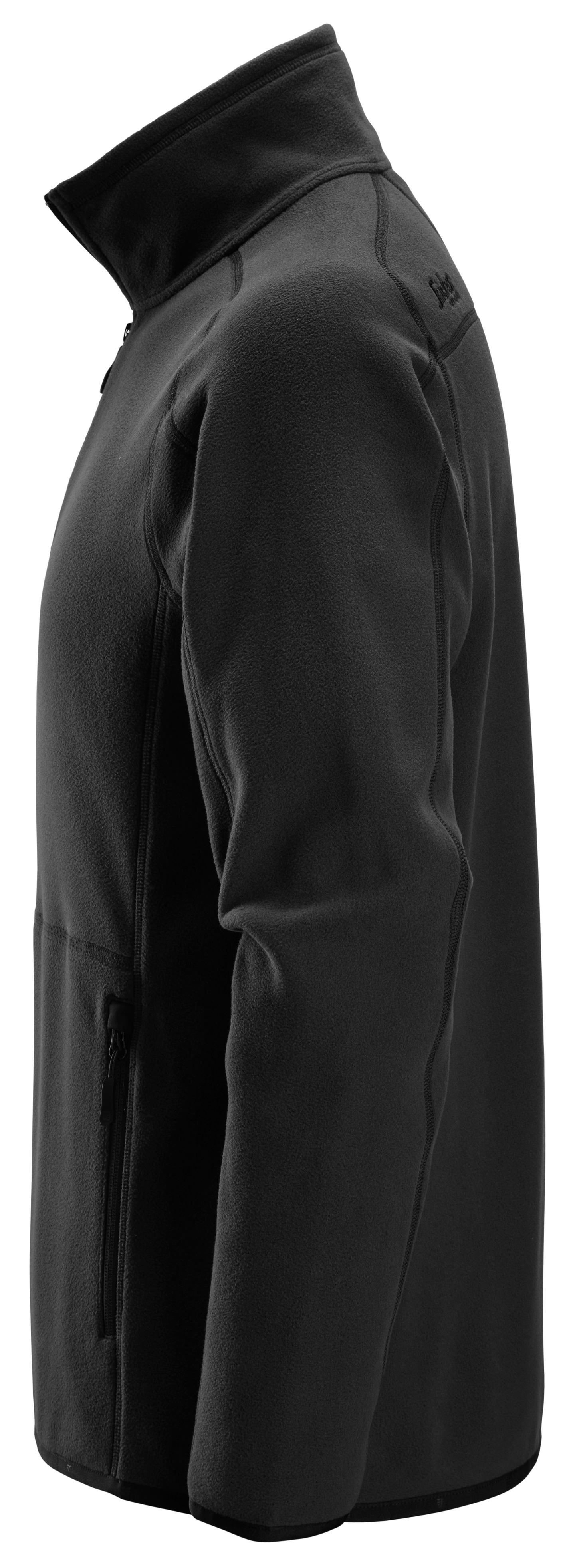 Fleecetakki Snickers 8421-0400 musta