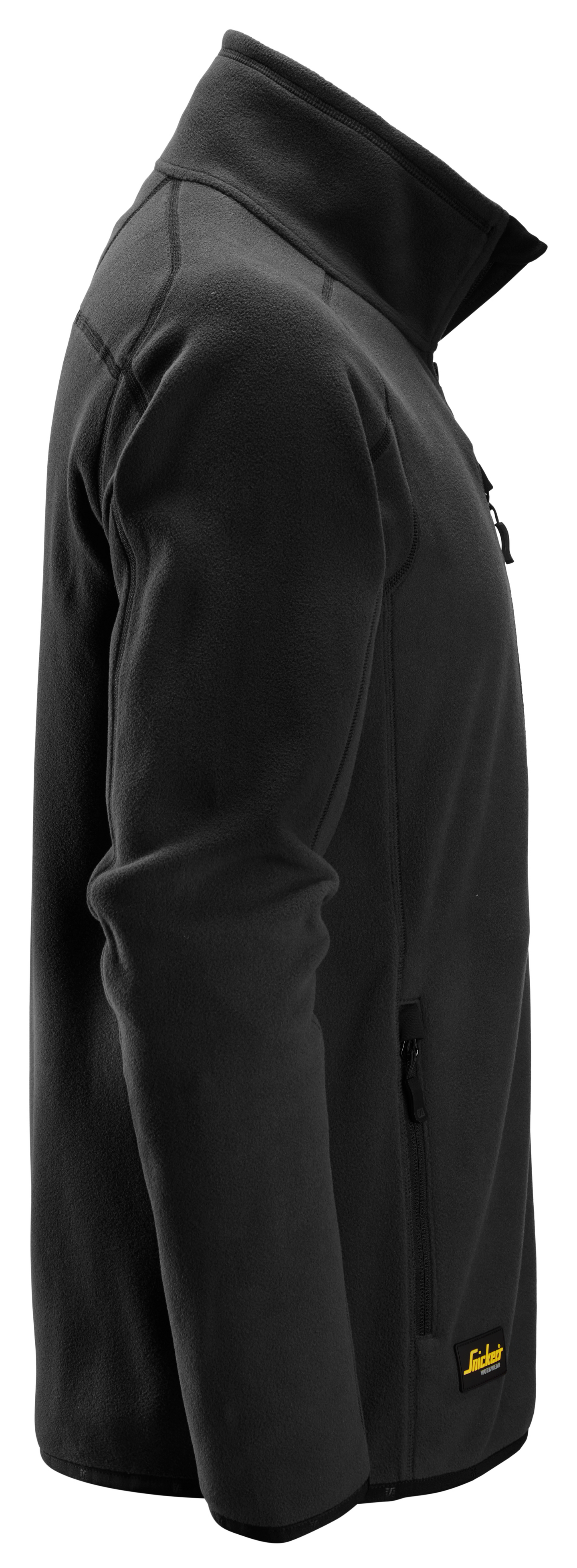 Fleecetakki Snickers 8422-0400 musta