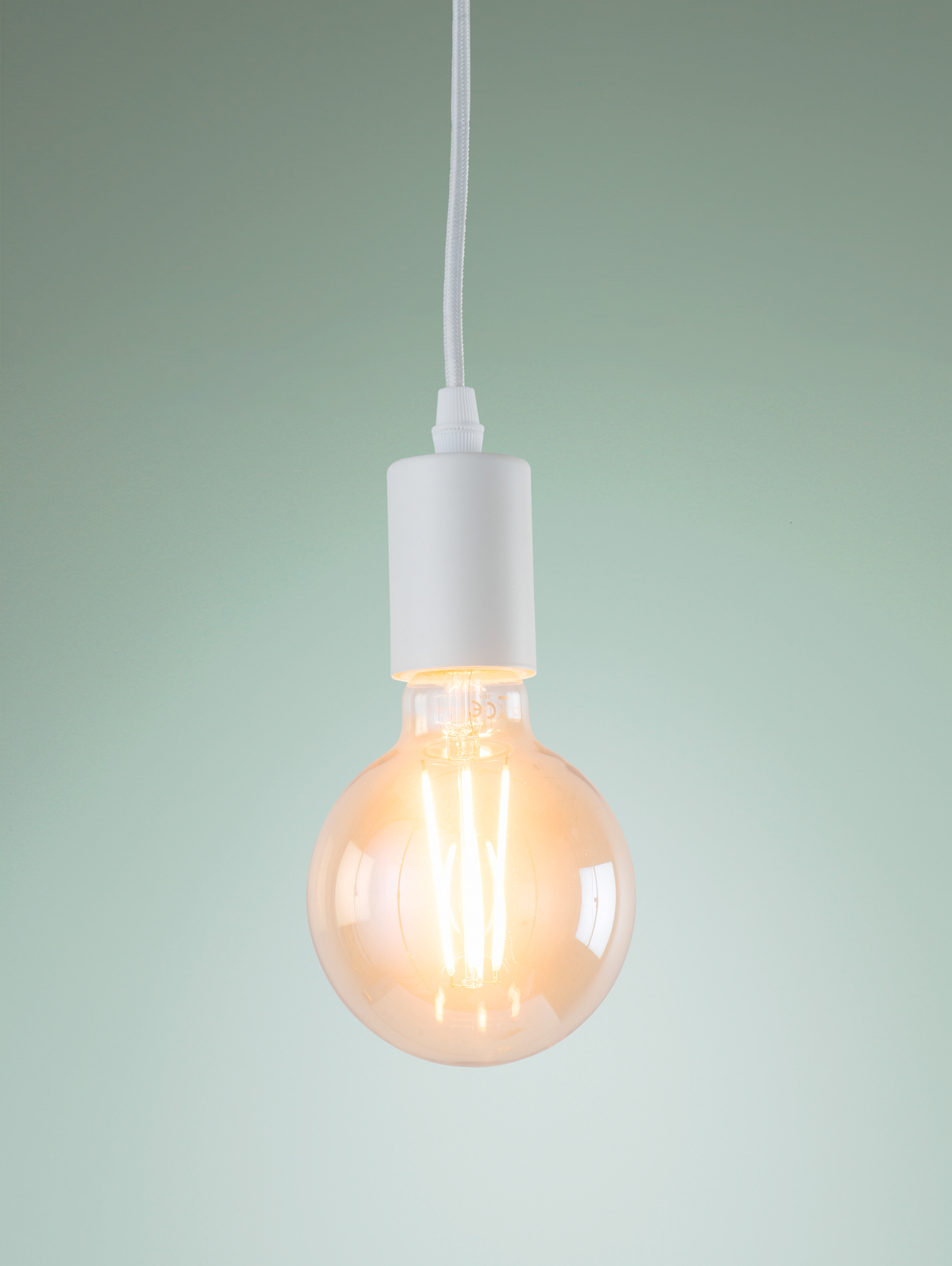 Ripustinjohto AIRAM Leon 2m E27 valkoinen