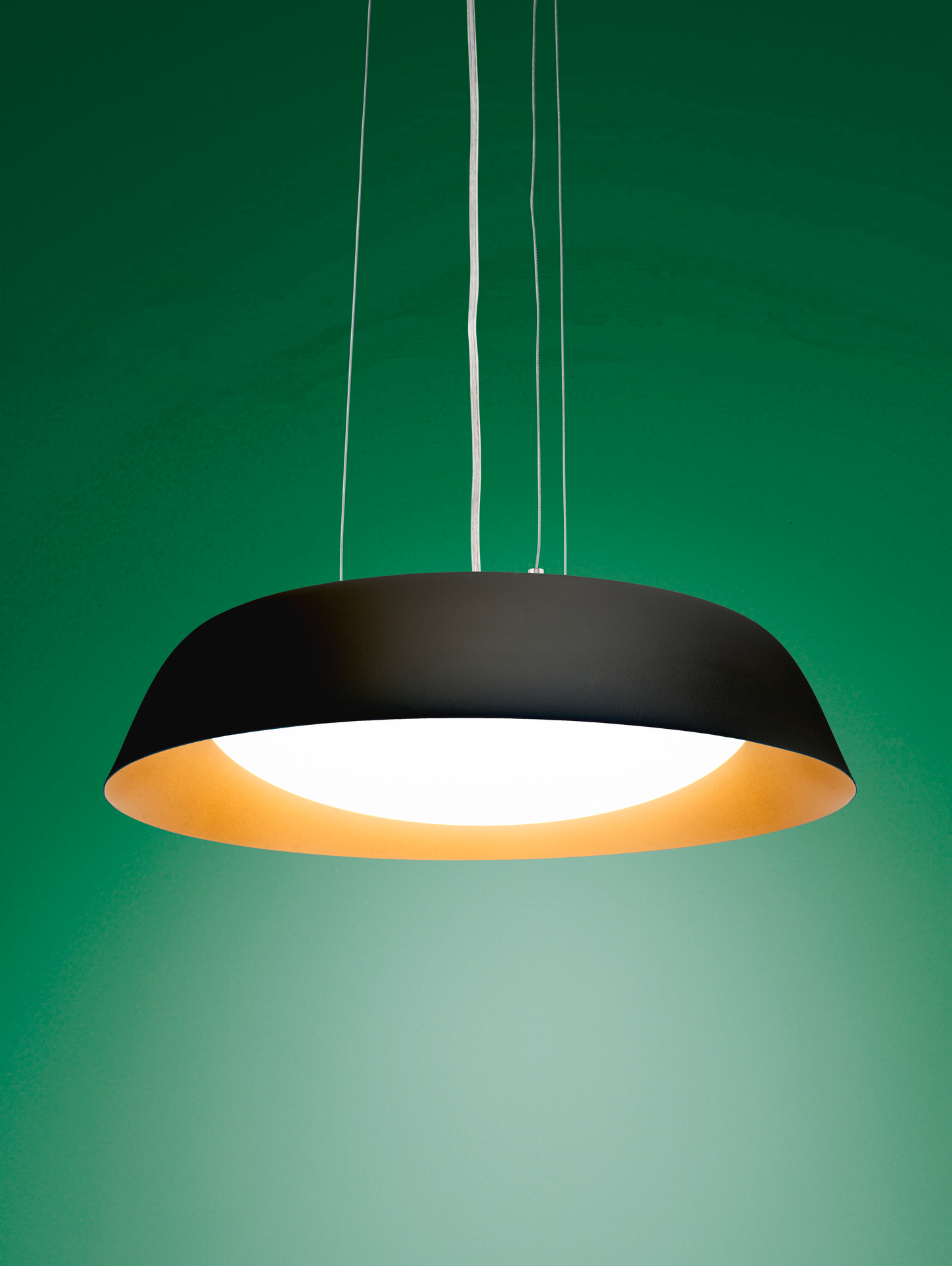 Riippuvalaisin AIRAM Aidyl led musta-shampanja