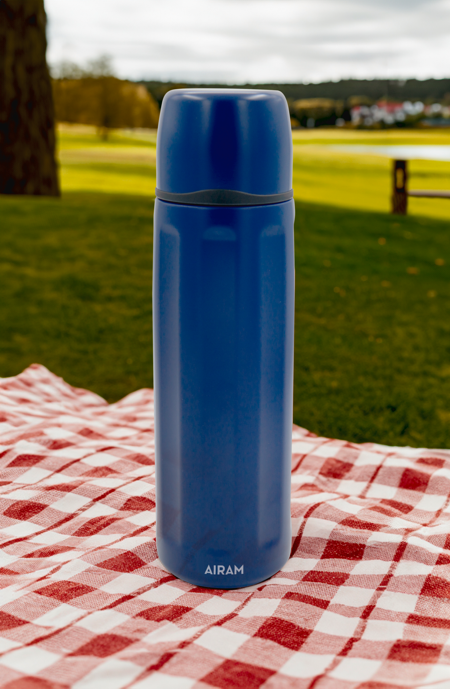 Terästermos Airam Campi 1l sininen