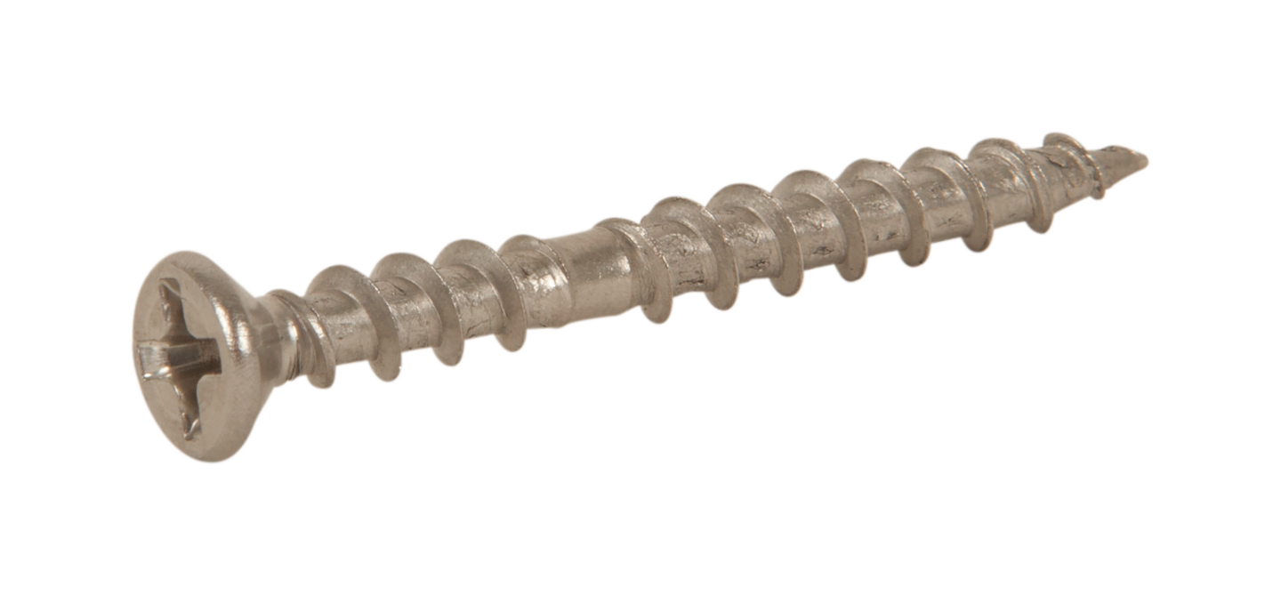 TRALLSKRUV ESSVE BANDAD PH2 ROSTFRI, A2 4,2X42 1000ST