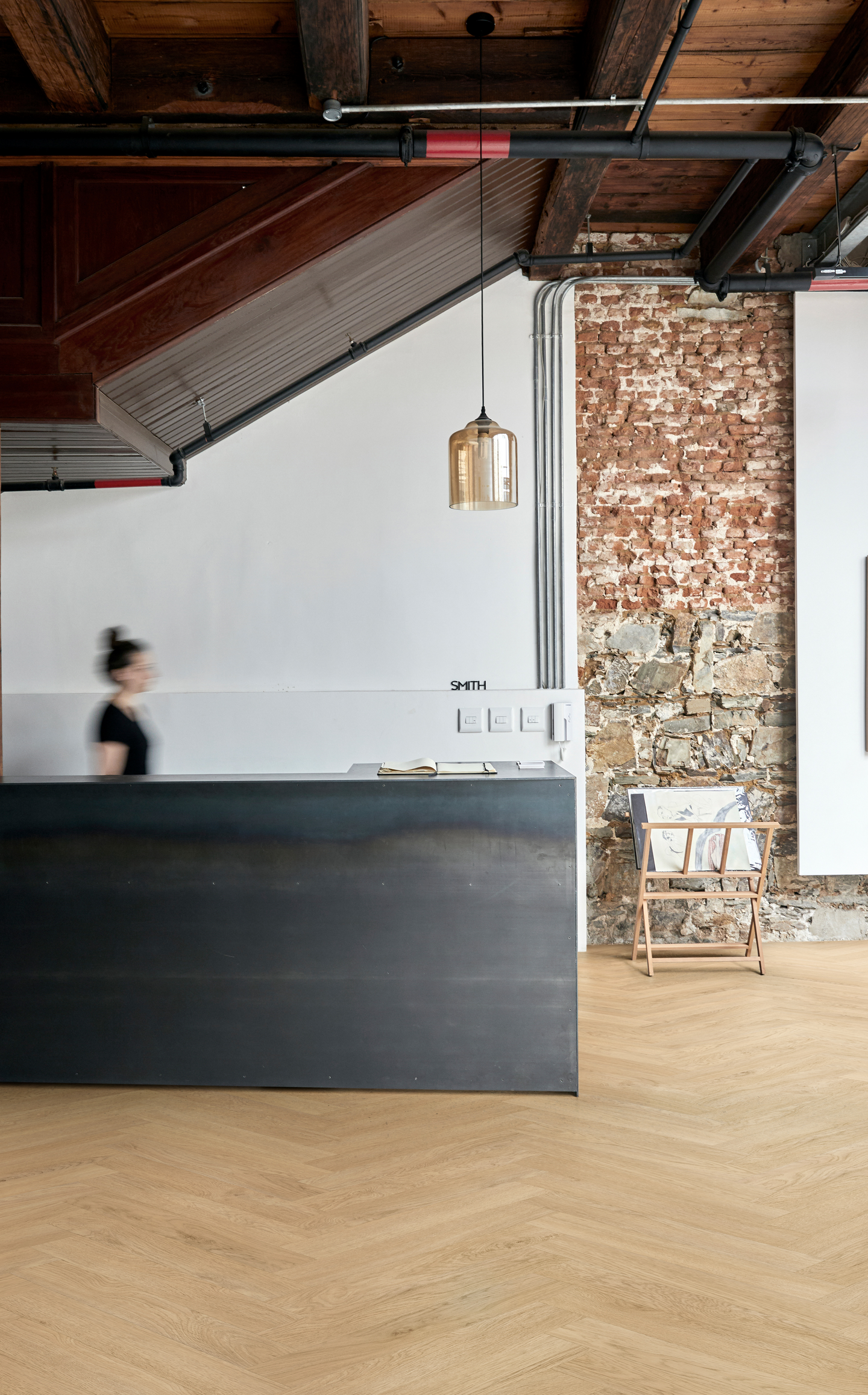 Vinyylilankku Kährs Vision Herringbone 6x103x590,5mm 0,977m²/pkt KL34