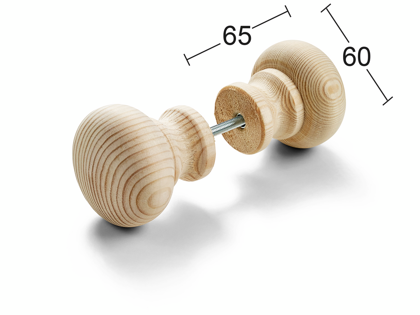 BASTUKNOPP 1110 FURU D60MM