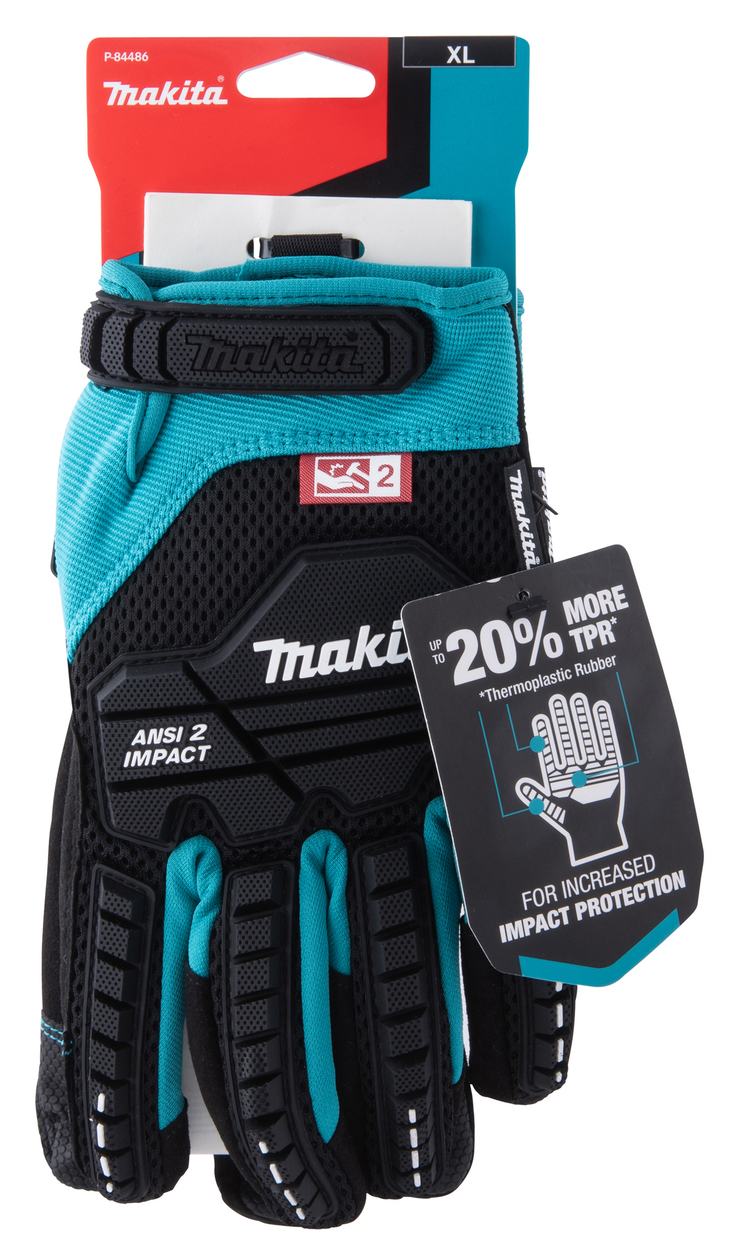 ARBEIDSHANSKER M/PADS XL/10 P-84486