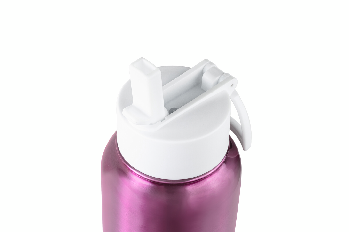 Teräsjuomapullo 1,2L Airam Roosa nauha