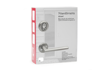 YTTERDÖRRSATS HABO MIAMI BORSTAD ALU