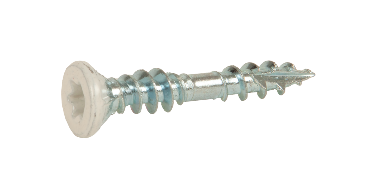 INREDNINGSSKRUV ESSVE FÖR TRÄ VIT, 4,2X28 20ST