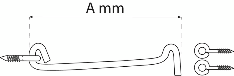 STORMHASP HABO VIT 390MM