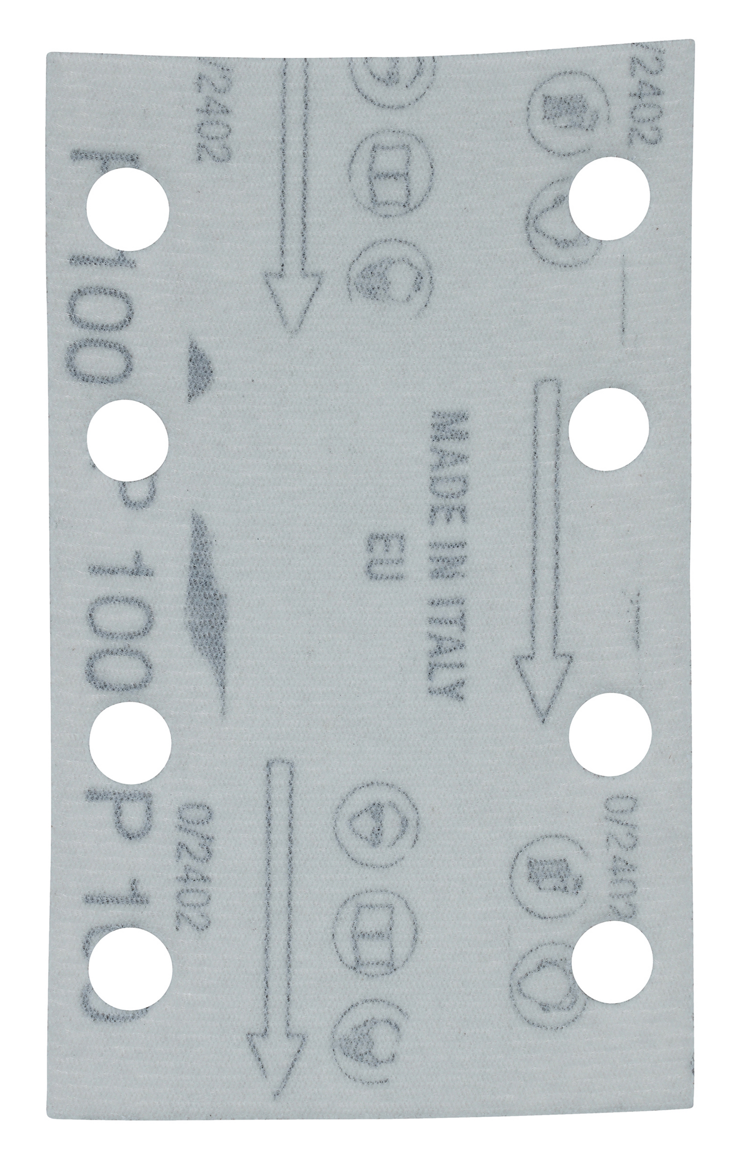 Hiomapaperi Makita 80x130mm K100 maaleille (FSC sertifioitu) 10kpl