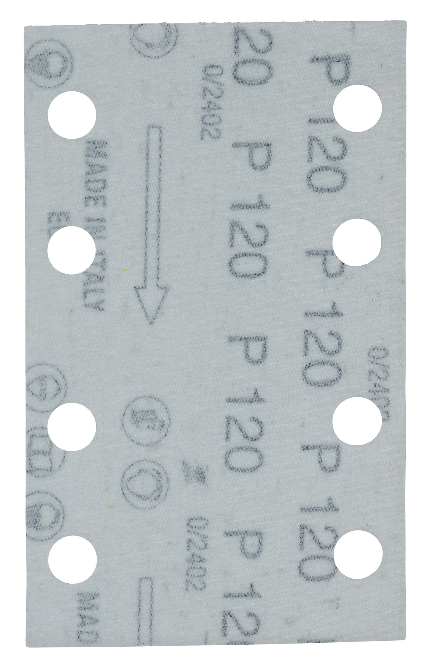 Hiomapaperi Makita 80x130mm K120 maaleille (FSC sertifioitu) 10kpl
