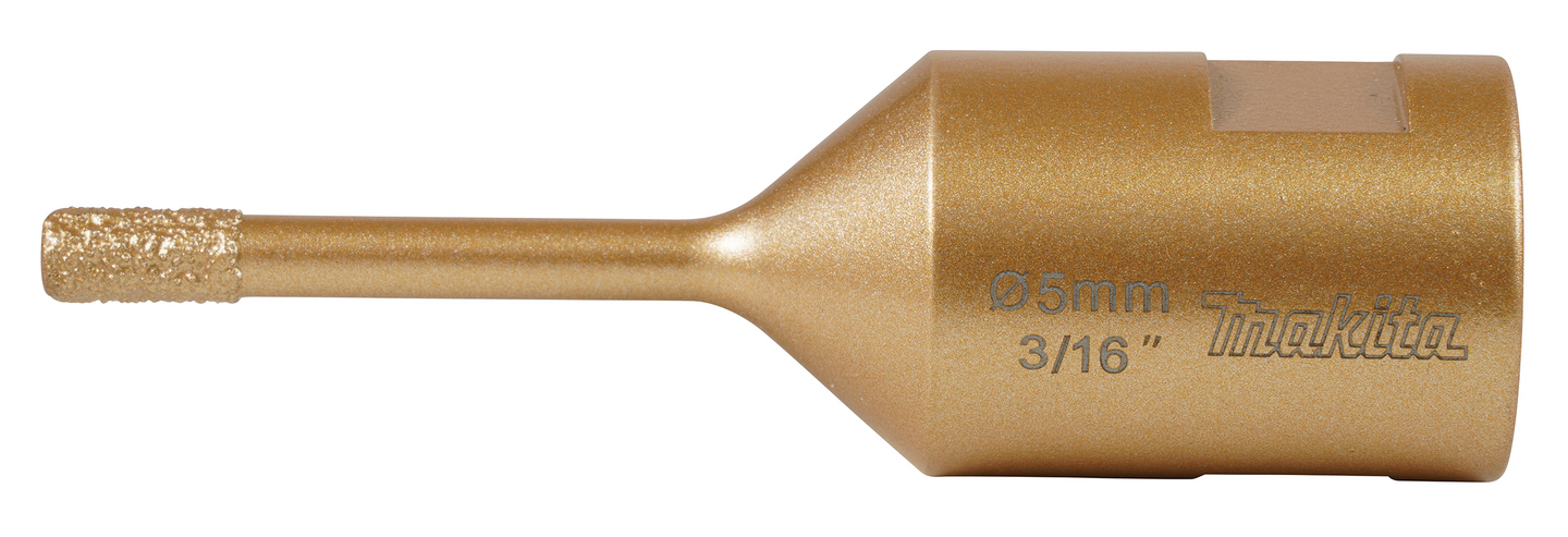 Timanttiporanterä Makita 5mm laatoille, kulmahiomakoneeseen (M14)