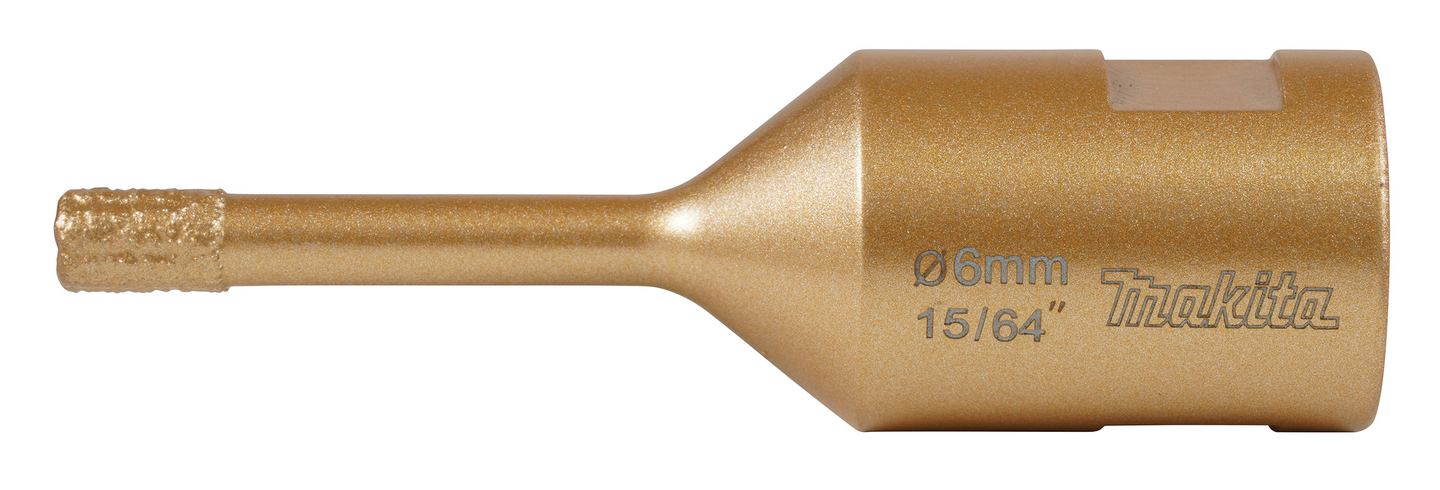 Timanttiporanterä Makita 6mm laatoille, kulmahiomakoneeseen (M14)