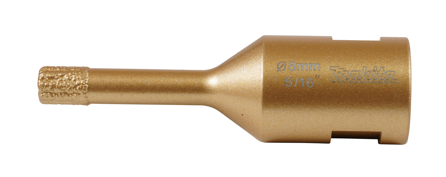 Timanttiporanterä Makita 8mm laatoille, kulmahiomakoneeseen (M14)