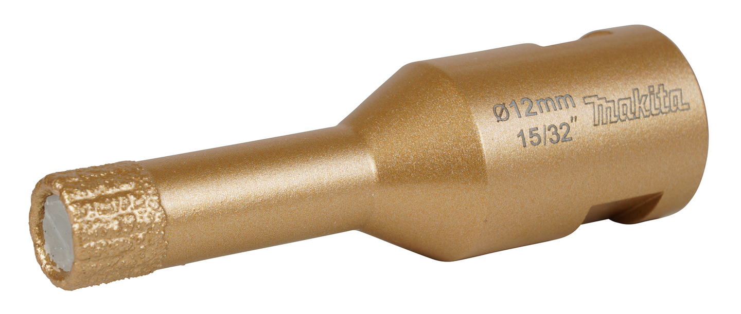 Timanttiporanterä Makita 12mm laatoille, kulmahiomakoneeseen (M14)