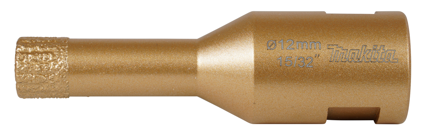 Timanttiporanterä Makita 12mm laatoille, kulmahiomakoneeseen (M14)