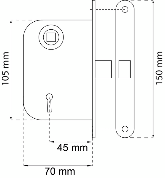 LÅSHUS HABO 62011 EFZ