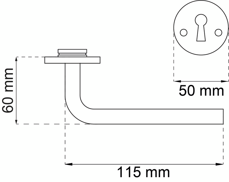 DÖRRTRYCKE A9691 BORSTAD KROM