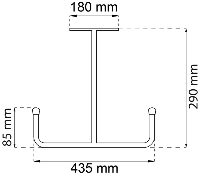 TAKKROK DUBBEL 8503 GALV 450MM