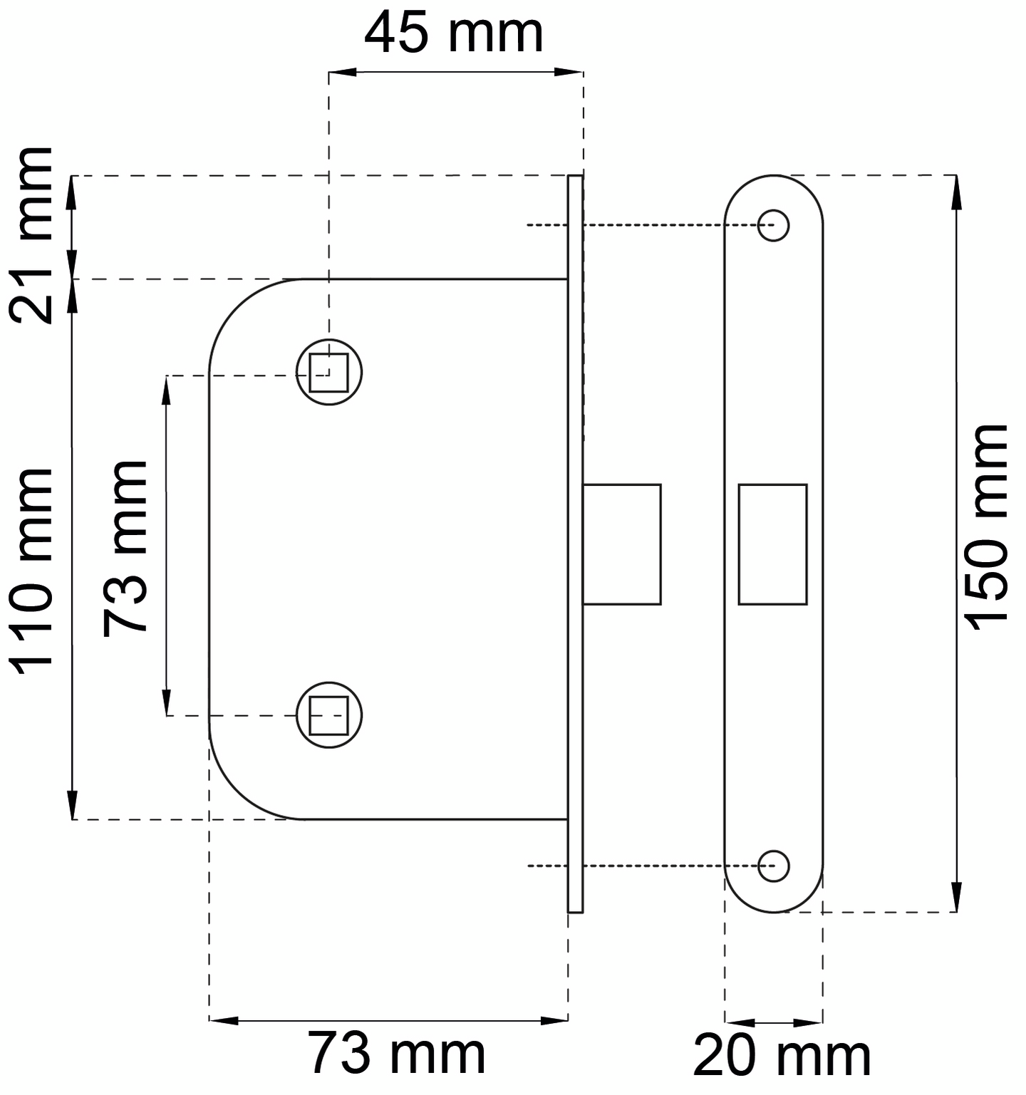 LÅSHUS HABO 6414 SB 6414 SB