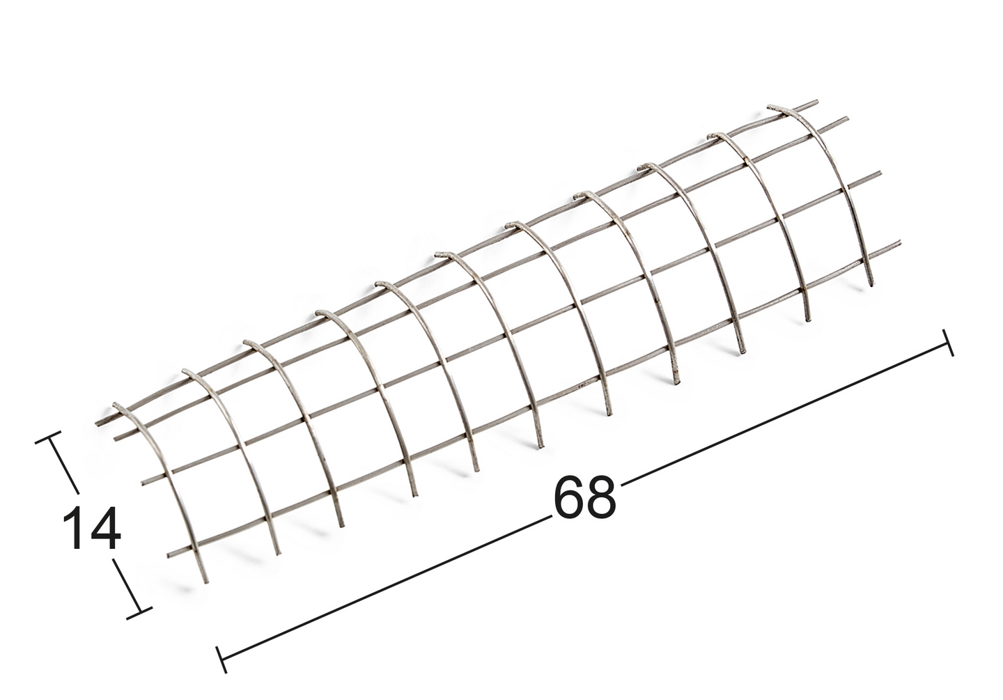 MUSSTOPP HABO FÖR TEGELFASAD 68X14MM 10ST