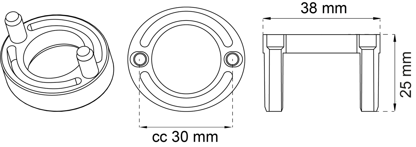 SKRUVGUIDE HABO RÖD (316) 2ST