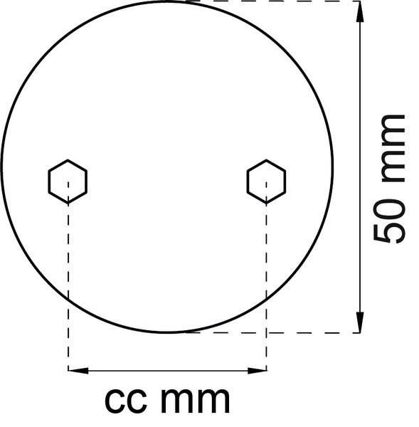 TÄCKBRICKA HABO C/C 30MM TILL 316