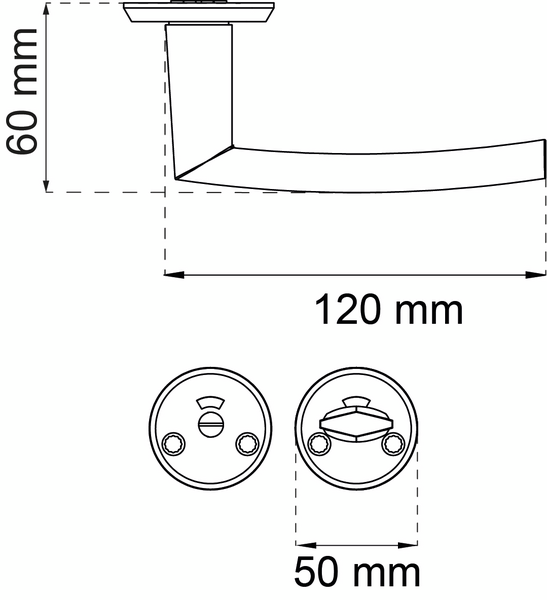 DÖRRHANDTAG HABO ATLANTA-A262, RFR PP