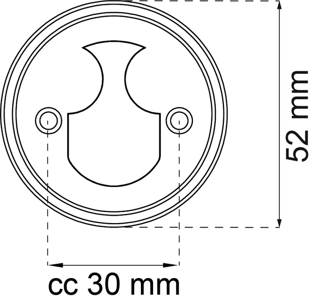 CYLINDERRING HABO 51 RF 8MM