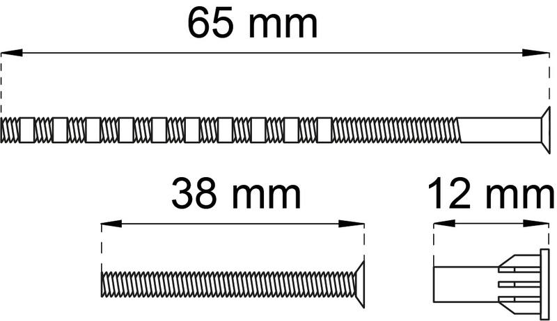 SKRUVSATS HABO 13000-SERIEN NICKEL