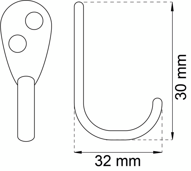 KROK HABO 353 B KROM 30MM 2ST