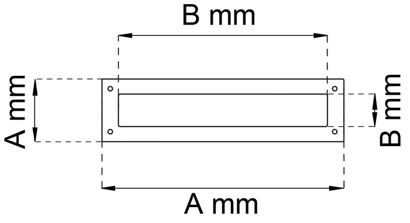 BREVINKAST HABO 647 MATT FÖRN SB, 647 MATT FÖRN SB