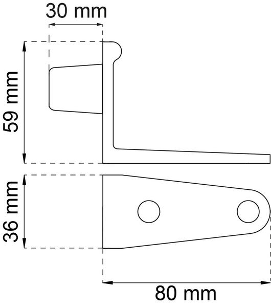 DÖRRSTOPP 181 RFR-CL SB