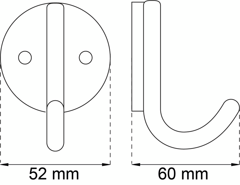 KROK MERKUR ROSTFRI 150MM SB